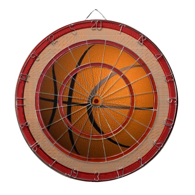 Basket Ball Regulation Dart Board (Front)