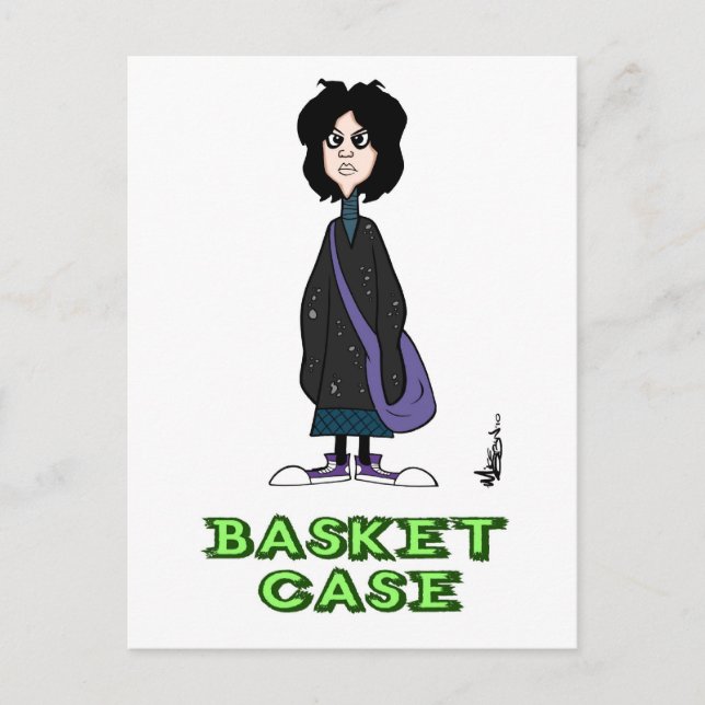 Basket Case Postcard (Front)