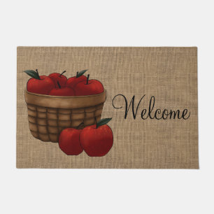 Basket of Apples Doormat
