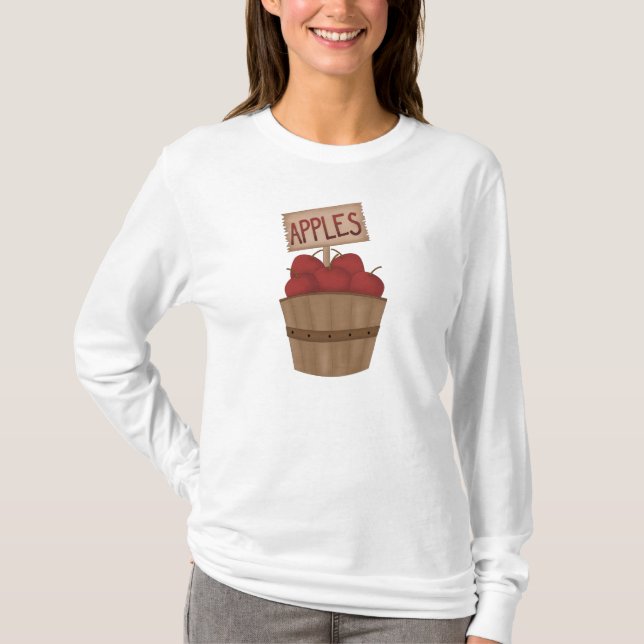 Basket of Apples T-Shirt (Front)