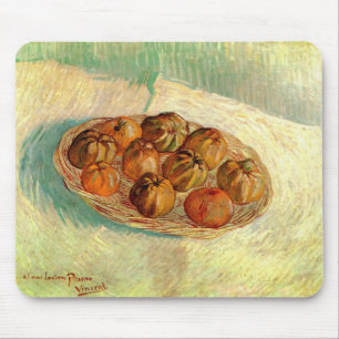 Basket of Apples to Pissarro by Vincent van Gogh Mouse Mat