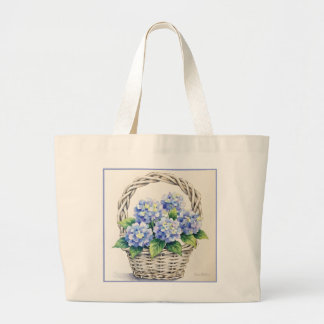 Basket of Blooms Large Tote Bag