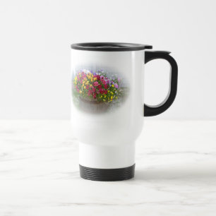 Basket of Blossoms Travel Mug