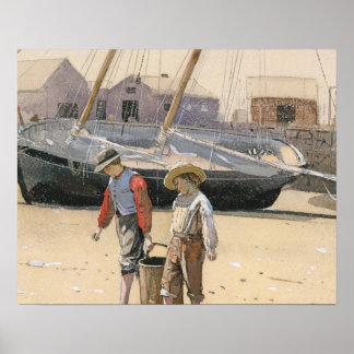 Basket of Clams II Poster