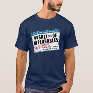 Basket of Deplorables Card Carrying Member T-Shirt