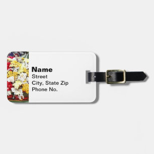 Basket of Dried Flowers Luggage Tag