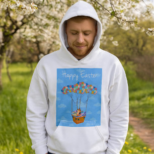 Basket Of Easter Eggs Hoodie