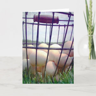 Basket of Eggs All Occasions Card