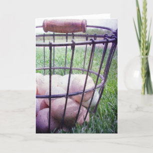 Basket of Eggs All Occasions Greeting Card