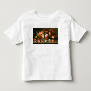 Basket of flowers, 1625 toddler T-Shirt