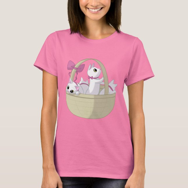 Basket of kittens T-Shirt (Front)