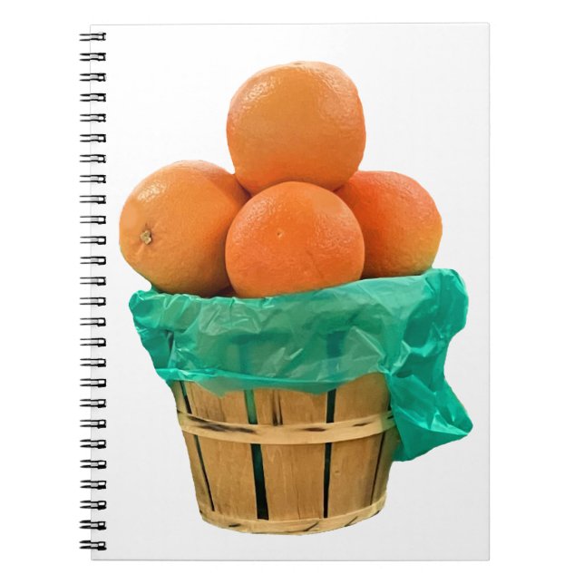 Basket of Oranges Notebook (Front)