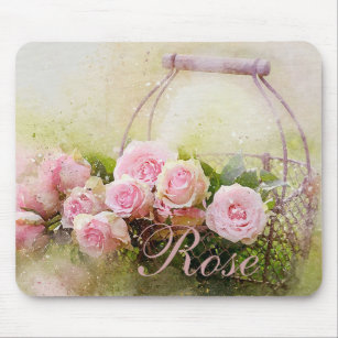 Basket of Roses Mouse Mat