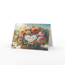 basket of vibrant flowers