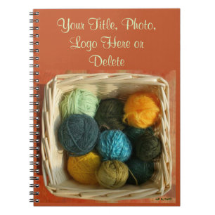 Basket of Yarn Notebook