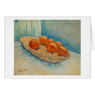 Basket, Six Oranges (F395) Van Gogh Fine Art