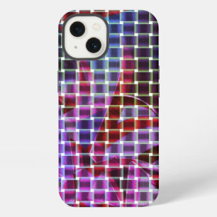 Basket style on tones of dark pink, lilac, purple iPhone 13 case