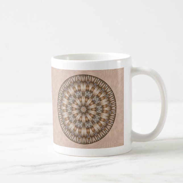 Basket Weave Custom Mandala Mug (Right)