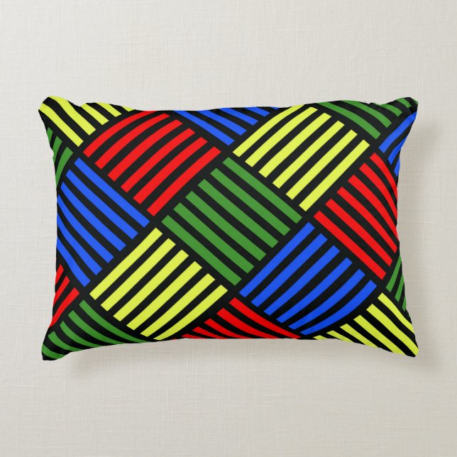 Basket Weave Decorative Cushion (Front)