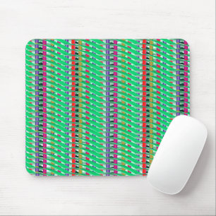 Basket Weave Mouse Pad - Easter Green