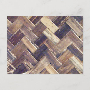 Basket Weave Postcard