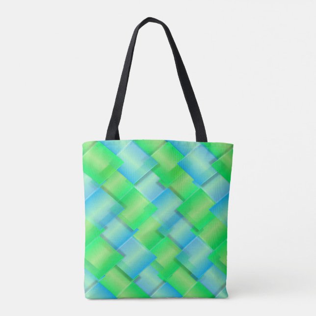 Basket Weave Tote Bag (Back)