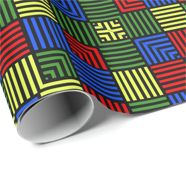 Basket Weave Wrapping Paper (Roll Corner)