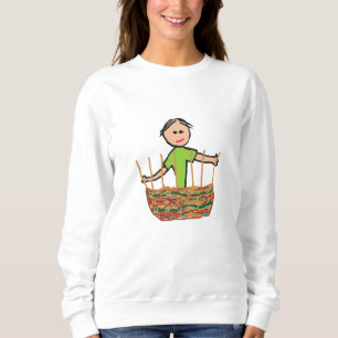Basket Weaving Sweatshirt