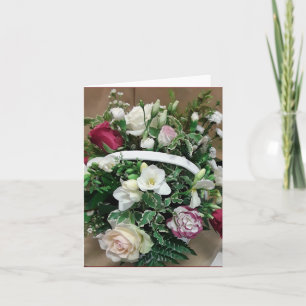 Basket with Handle Card