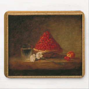 Basket with Wild Strawberries, c.1761 Mouse Mat