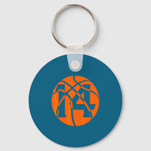 Basketball 14 Year Old Birthday Players Team Men W Key Ring