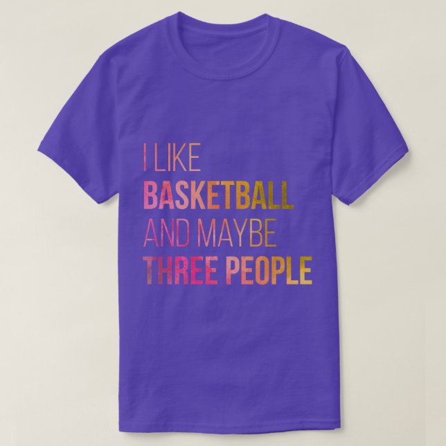 Basketball (4) T-Shirt (Design Front)