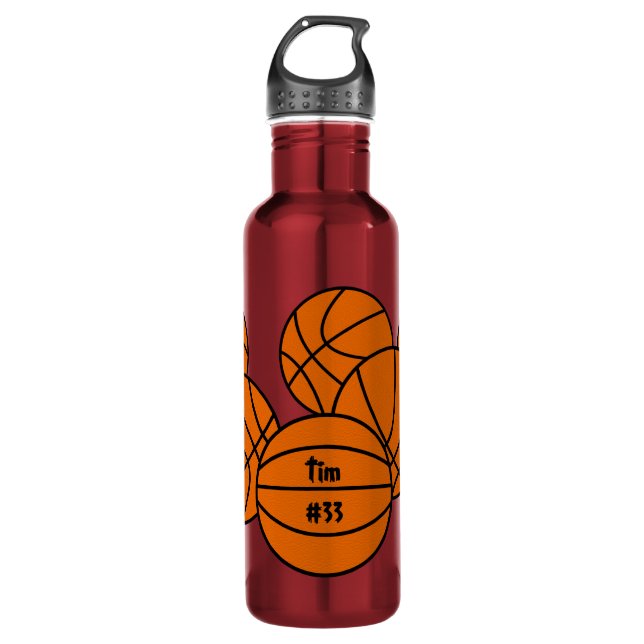Basketball 710 Ml Water Bottle (Front)
