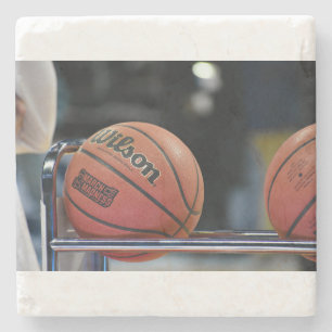 Basketball 73 stone coaster