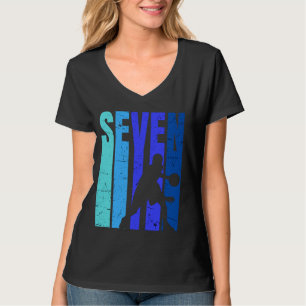 Basketball 7th Birthday Boy - 7 Years Old Basketba T-Shirt