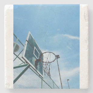 Basketball 86 stone coaster