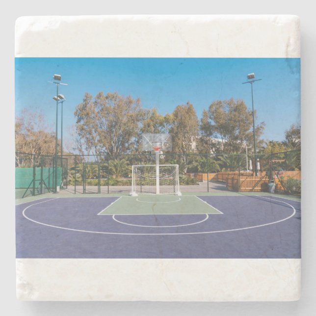 Basketball 94 stone coaster (Front)