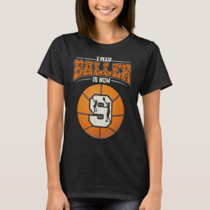Basketball 9th Birthday   Girl Boy Bball 9 Years O T-Shirt