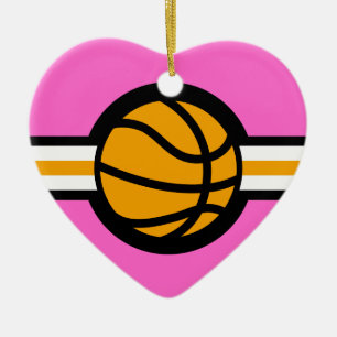 basketball airstar ceramic tree decoration