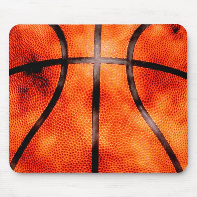 Basketball All Day Grunge Style Mouse Mat (Front)