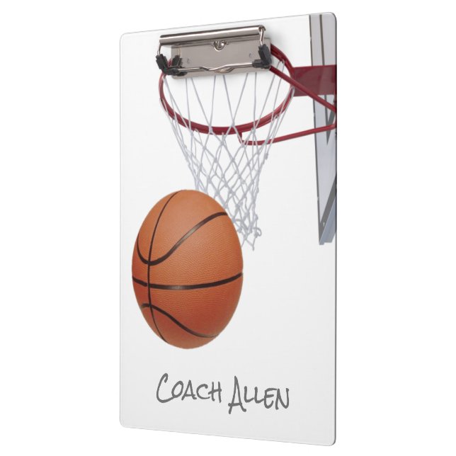 Basketball and Hoop   Clipboard (Left)