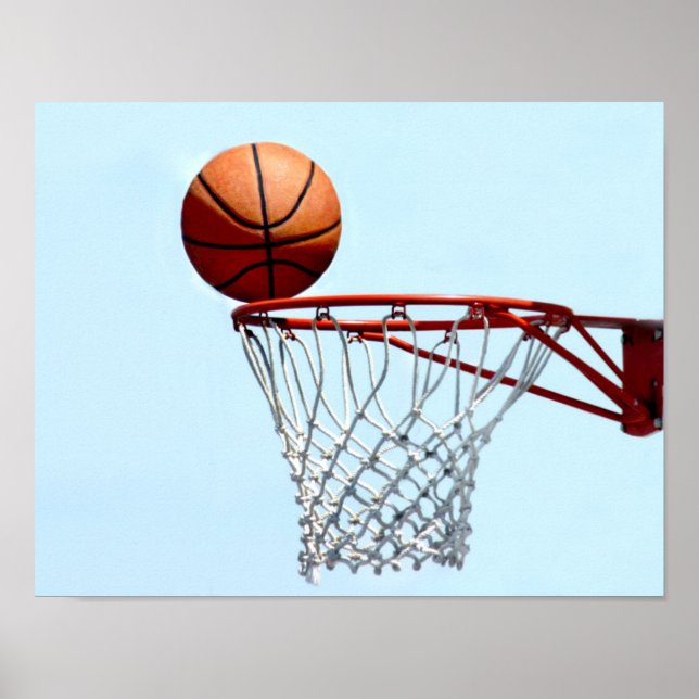 Basketball anticipation poster (Front)