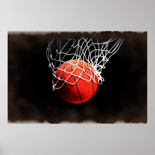 Basketball Art Poster (Front)