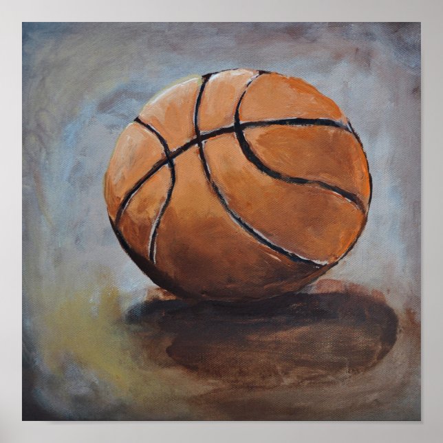 BasketBall Art Print (Front)
