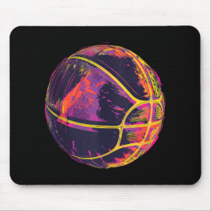 Basketball Artwork Basketball Lover Bball Player D Mouse Mat