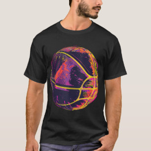 Basketball Artwork Basketball Lover Bball Player D T-Shirt