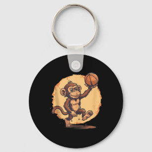 Basketball Artwork Basketball Player Drawing Cute  Key Ring