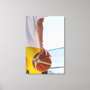 Basketball Artwork Canvas Print