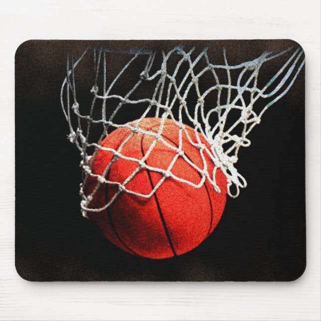 Basketball Artwork Mouse Mat (Front)