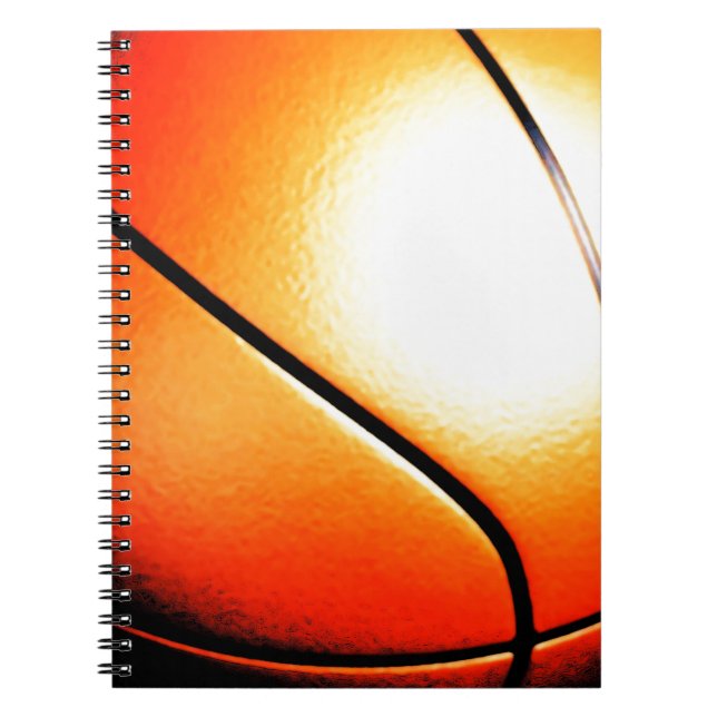 Basketball Artwork Notebook (Front)